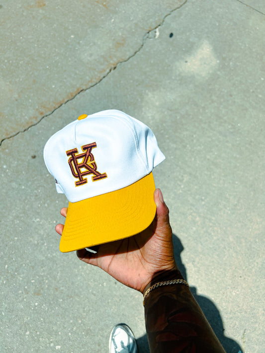 KC BROWN / GOLD SNAPBACK